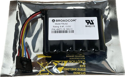 Lsi Broadcom 6.4f 13.5v Power Module Cvpm02 Battery 49571-15 Fbu02 9361-16i