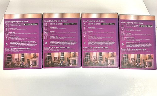 Philips Bulbs 8 Wi-Fi LED Wiz Connected Full Color SMART 65W Replacement BR30