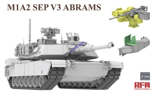 RYEFIELD RM-5104 1/35 M1A2 SEP V3 ABRAMS MODEL KIT | eBay