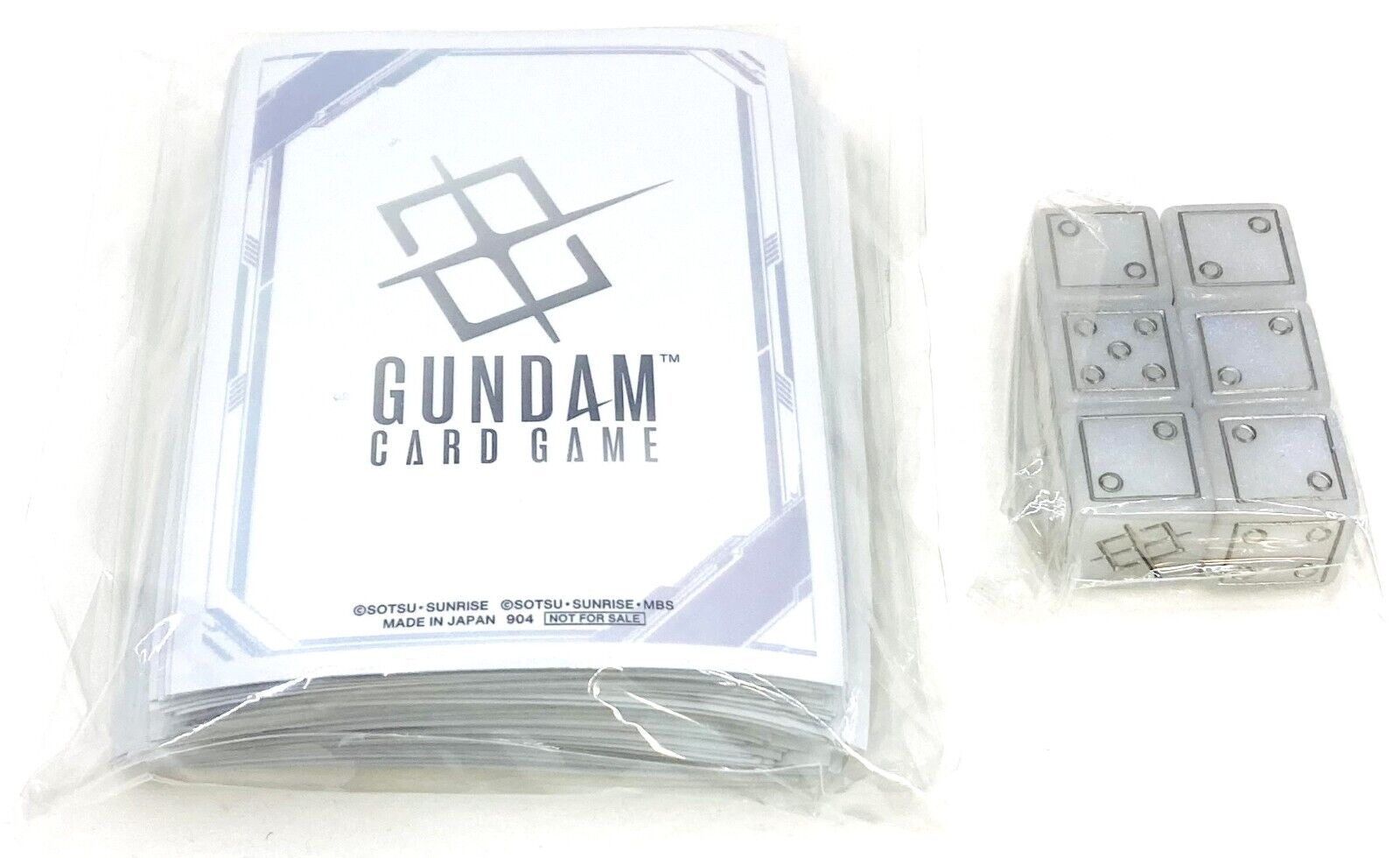 GUNDAM Card Game Beta Trial Event Promo 70 Sleeves Damage GUNDAM Card Game Beta Trial Event Promo 70 Sleeves Damage