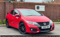 2016 Honda Civic 1.4 i-VTEC Sport Euro 6 (s/s) 5dr HATCHBACK Petrol Manual