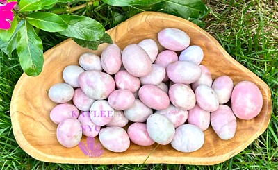 Wholesale Lot 2 Lbs Natural Pink Opal  Tumble Stone Nice Quality Healing