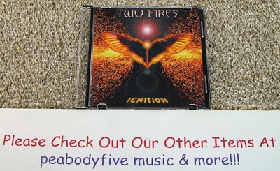 TWO FIRES - Ignition CD - Kevin Chalfant AUTOGRAPH - Rock Metal ( )