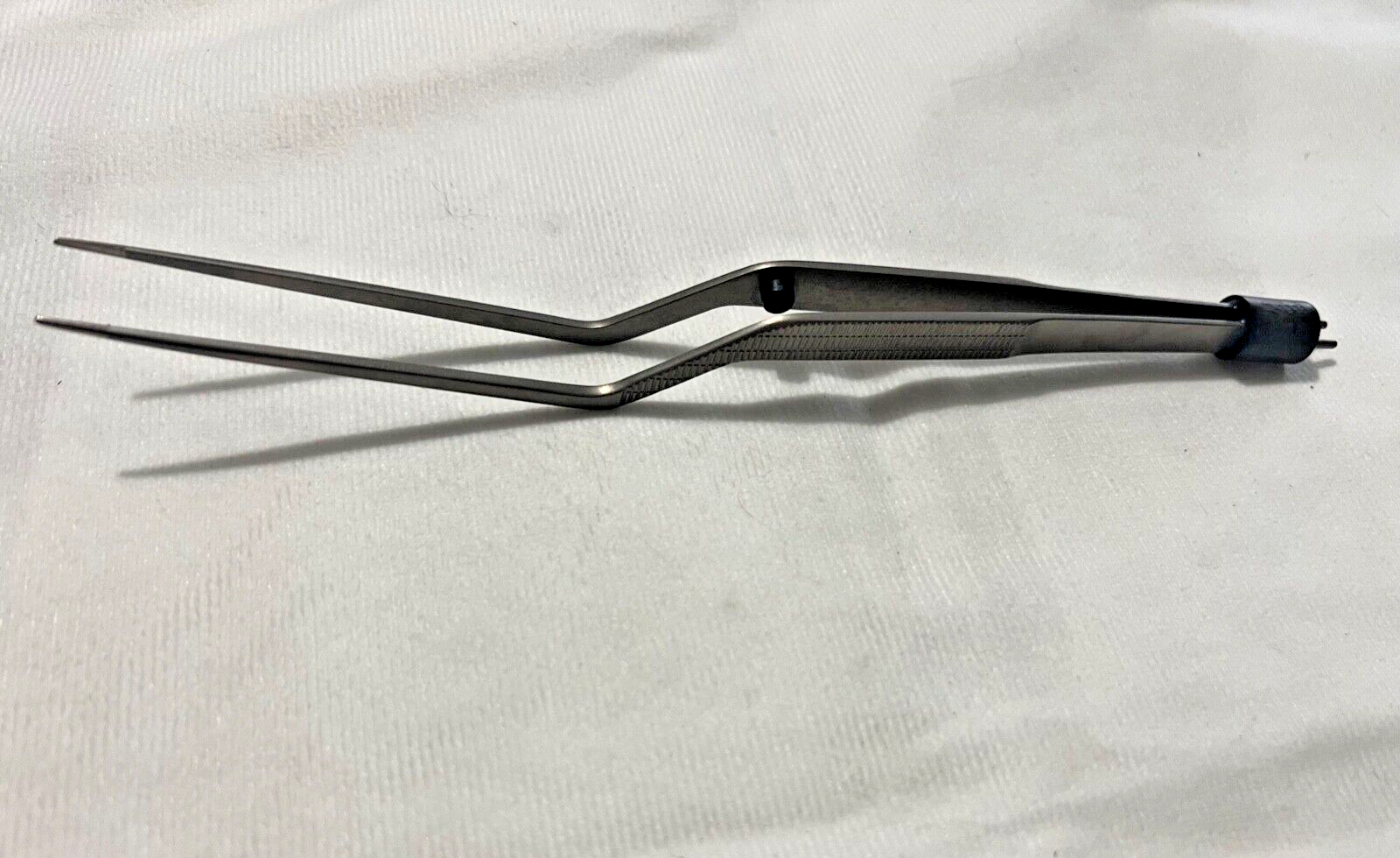 V. Mueller M43106-01  Bayonet Bipolar Forceps 9-1/2" Length