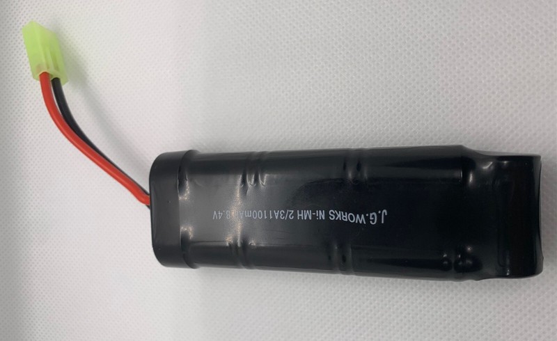 Batterie 8,4v 1100 Mah 7 Cellules Pour RÃ©Plique Airsoft