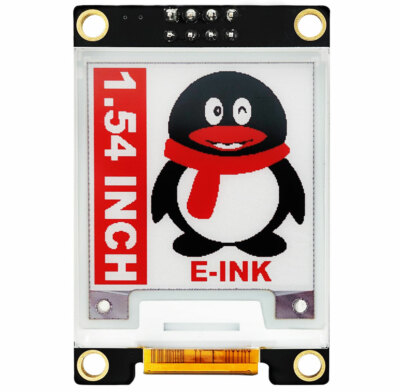 Red 1.54 inch e-Ink Display Module 200x200 for Arduino,Raspberry Pi  
