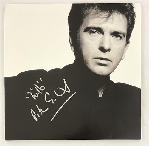 【14CD-BOX 直筆サイン】PETER GABRIEL: LIVE 2009 Peter Gabriel 2009 Live 14CD Box Set Autographed Signed Card