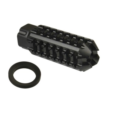 Aluminum Skeleton Muzzle Brake Compensator For Ruger 1022 Threaded 1/2x28 TPI 