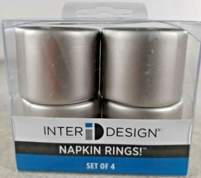 Napkin Rings Inter ID Design Set of 4