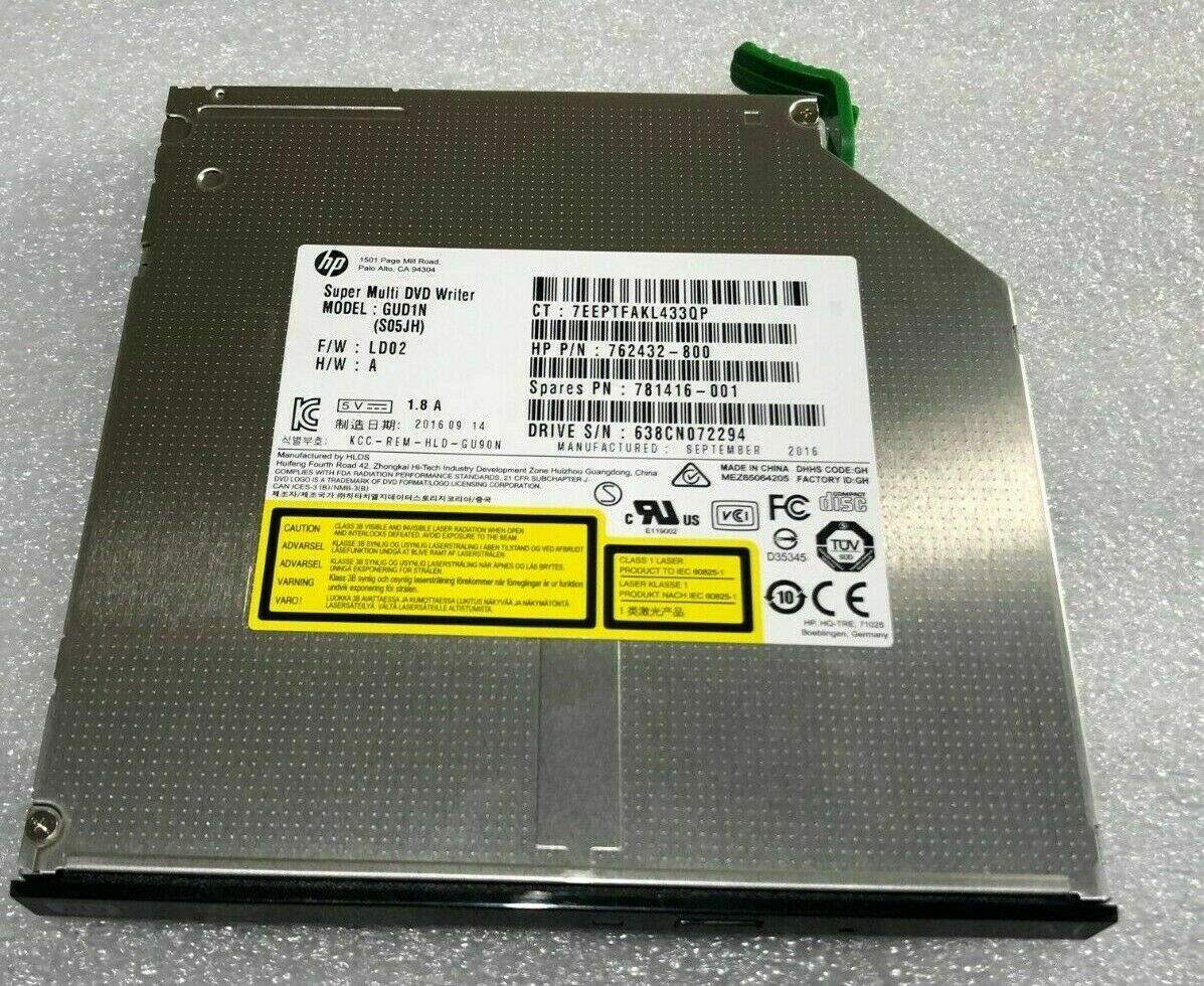 HP 800 600 705 G2 DVD+/-RW DVDRW Slim Drive Disc 762432-800