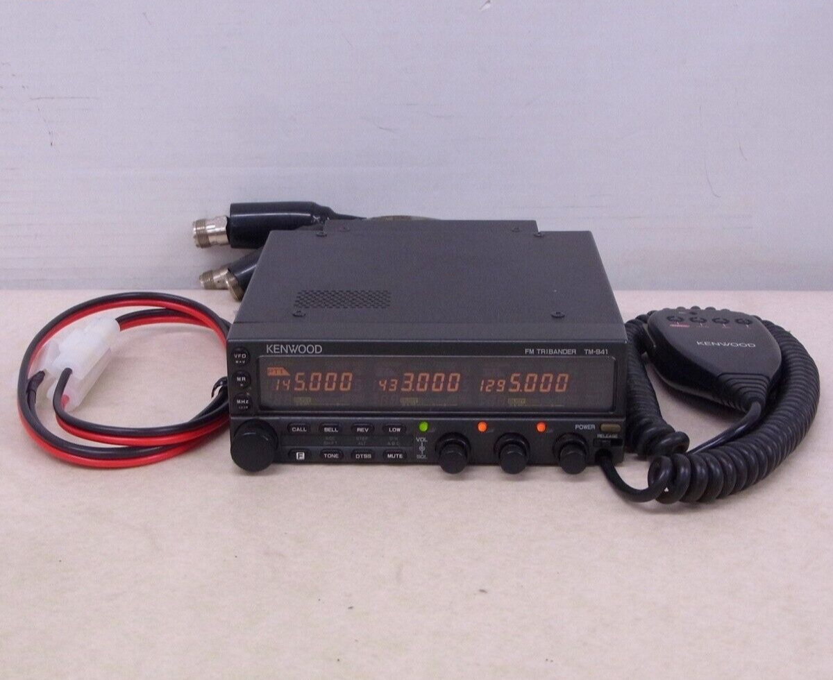 KENWOOD　TM-941　144／430／1200MHz　モービル KENWOOD TM-941 145/430/1200MHz 3 Band Mobile FM Transceiver