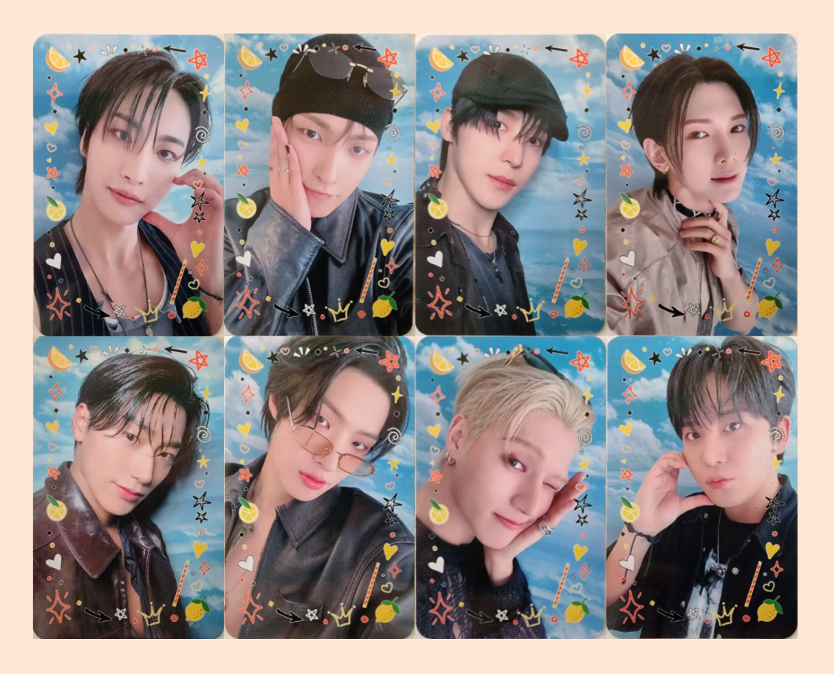 ATEEZ lemon drop linefriends トレカ コンプ