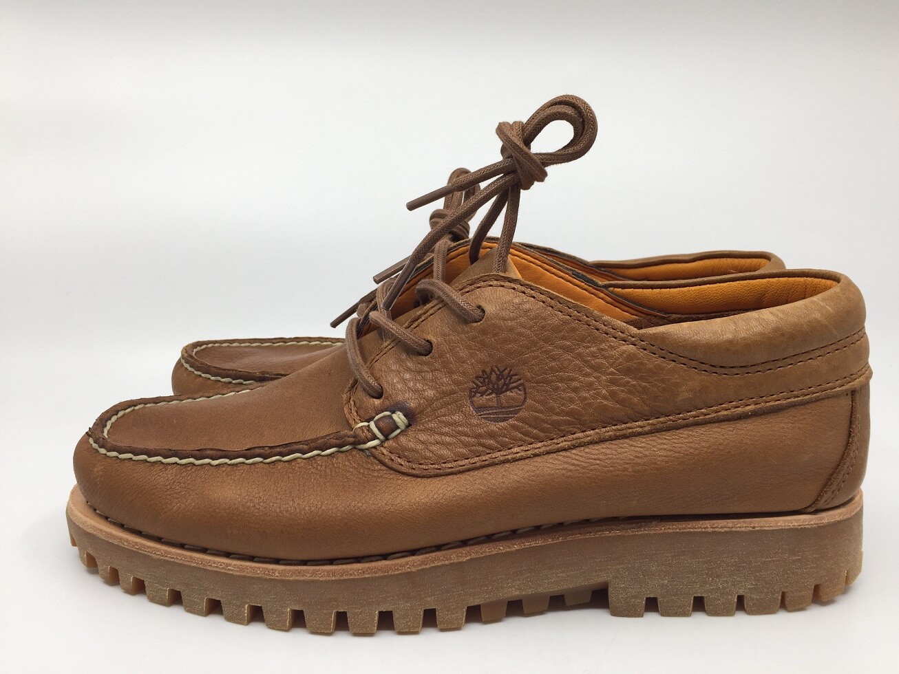 Timberland Jackson's Landing A29YM Moc Toe Oxford rust full grain Bootsschuh