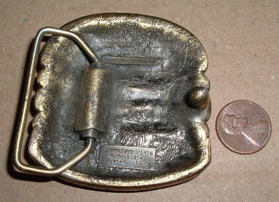 1976 McDonalds Hamburger Belt Buckle