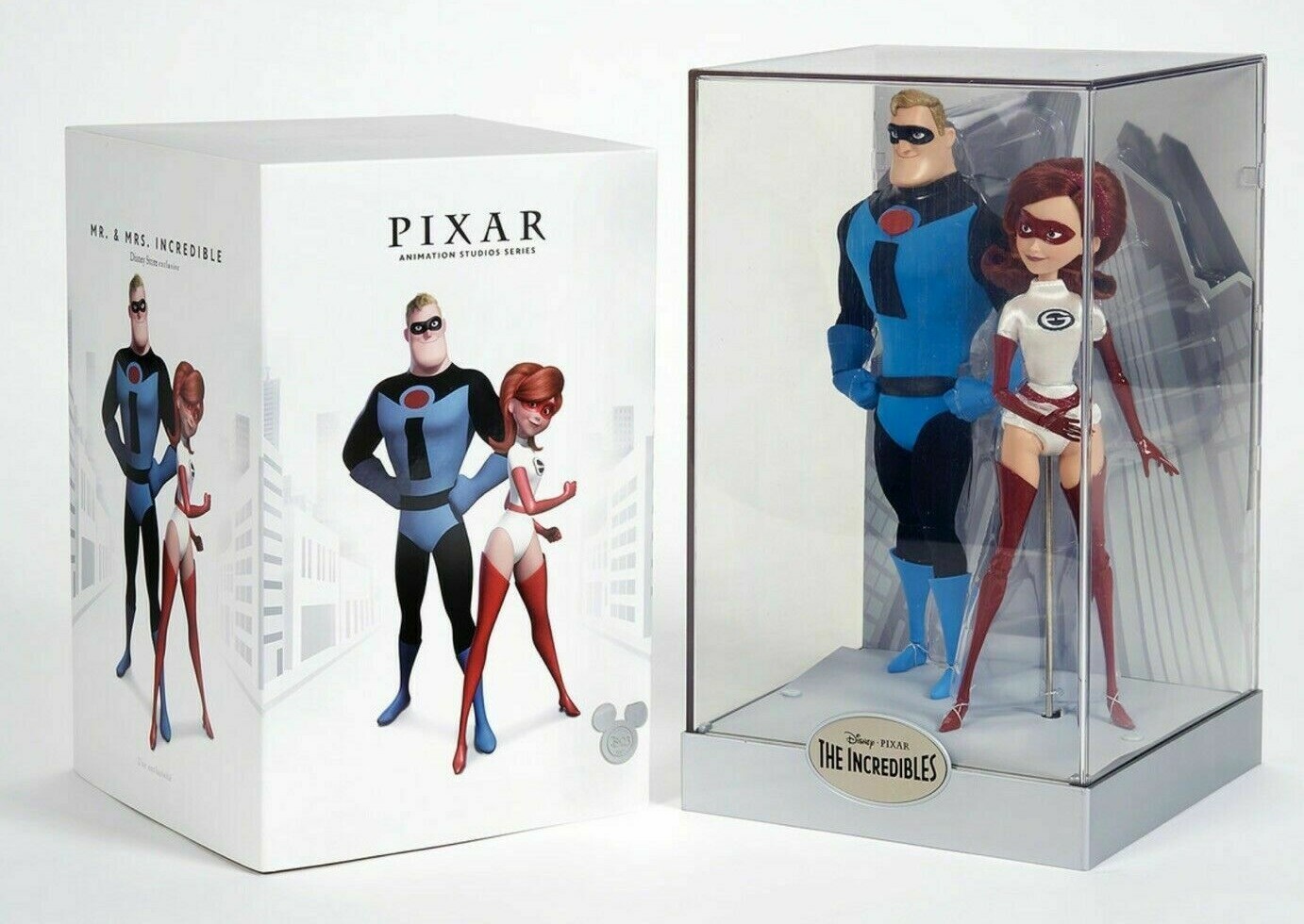 2017 D23 Expo Disney Store Exclusive The Incredibles Designer Doll Set LE 1023