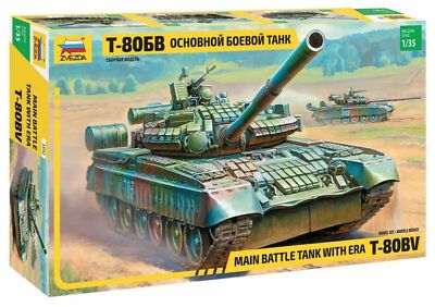 Russian Main Battle Tank T-80BV  3592  Zvezda  1:35 New!