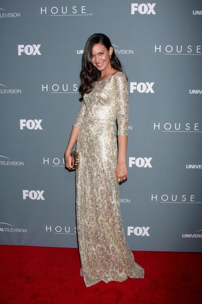 DAVID MEISTER Gold Metallic Sequin Lace 3/4 Sleeve Belted Mermaid Gown 8 US = M
