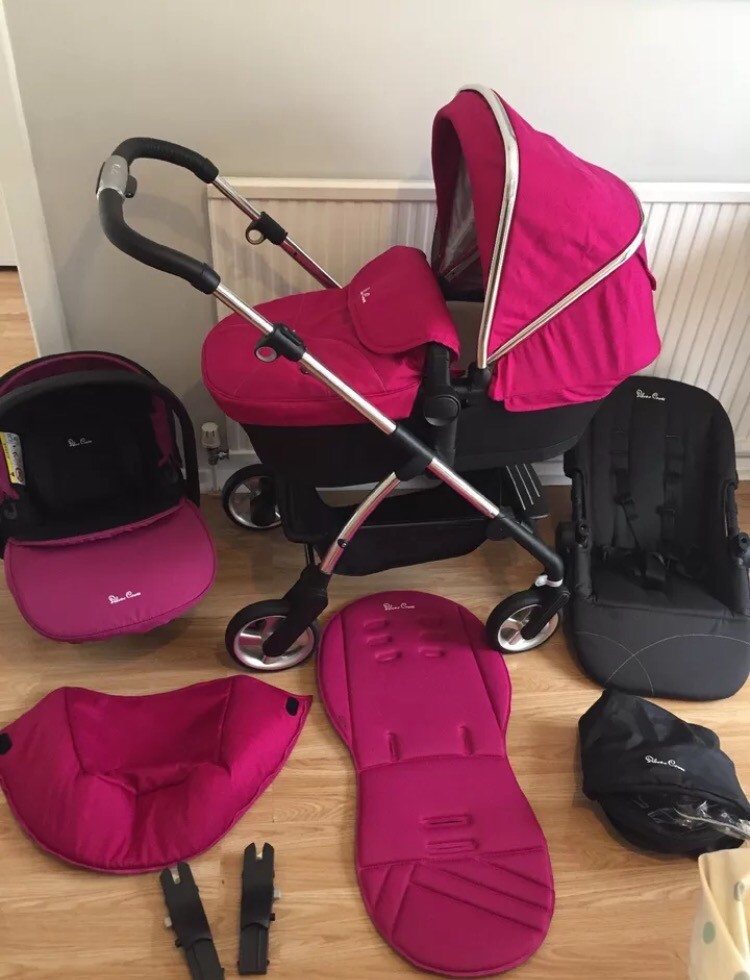**NEARLY NEW**Silver Cross Wayfarer Full Travel System **Car Seat