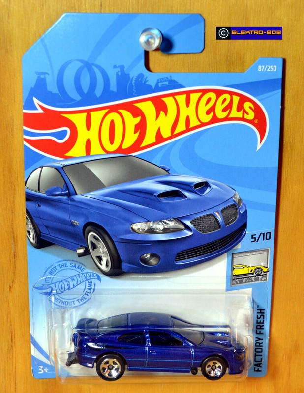 Hot Wheels â06 Pontiac Gto [Holden Monaro Cv8] Blue - New/Sealed/Vhtf [E-808]
