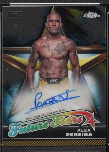 2024 Topps Chrome UFC - Alex Pereira #FSA-APE