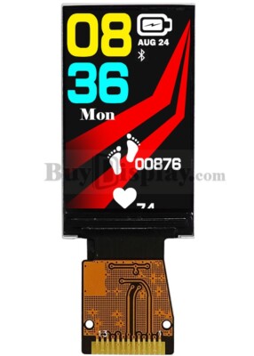 1.14 inch Color TFT LCD Display IPS Panel Screen 135x240 for Smart Watch
