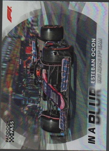 2024 Topps Paddock Pass Formula 1 - Esteban Ocon #BL-9