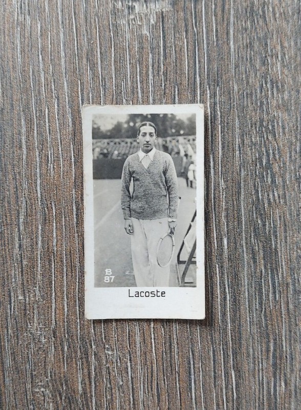 Cards Lacoste NÂ° B 87 Image La Pie Qui Chante SÃ©Rie 3