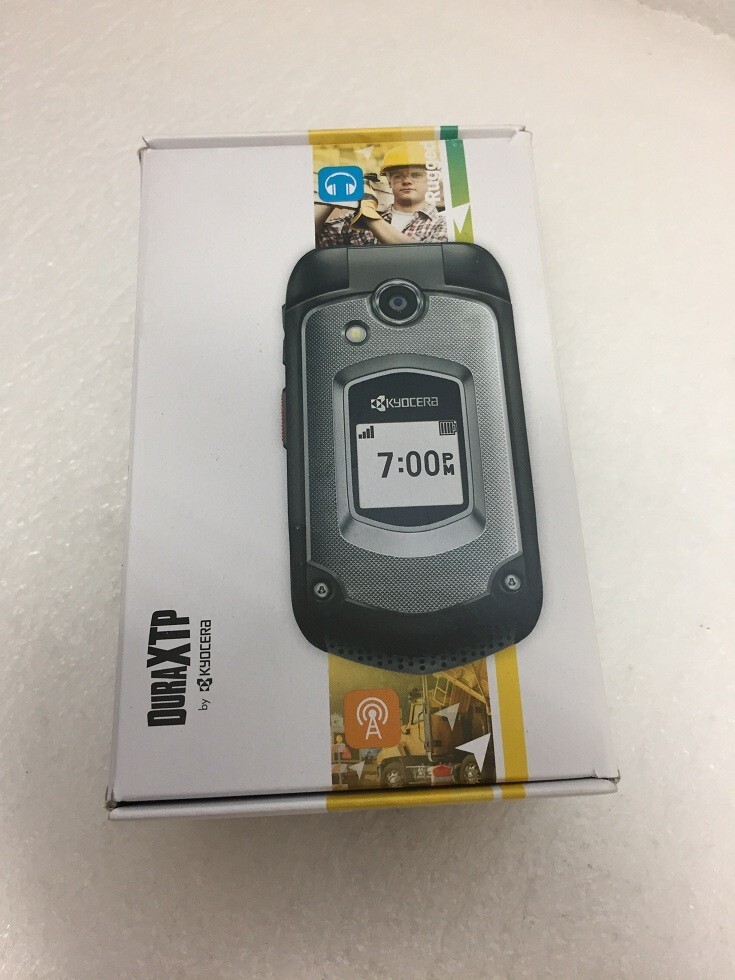 Kyocera DuraXTP E4281 - Black (Sprint) PTT 3G Rugged Camera