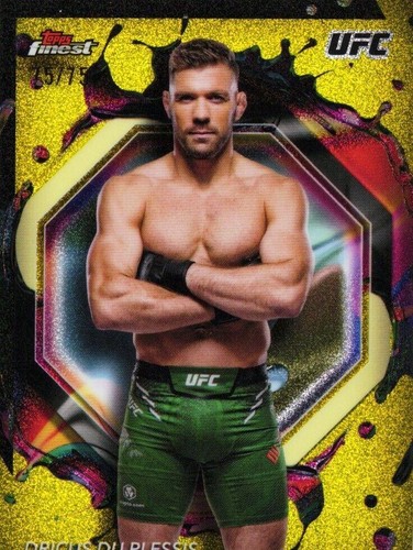 2024 Topps Finest UFC - Dricus Du Plessis #280
