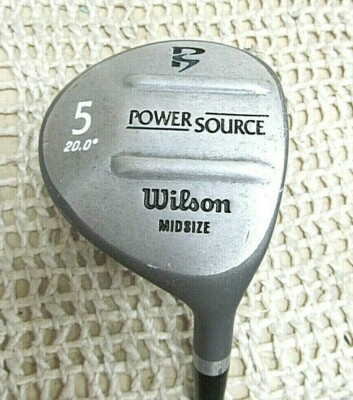 WILSON Power Source Midsize Fairway 5 Wood 42'' RH~ Regular Flex Graphite Shaft  