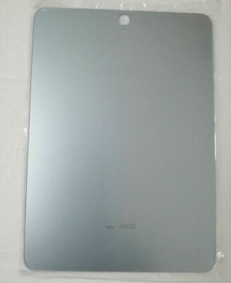 Silver Glass Back Cover Housing Battery Door For Samsung Galaxy Tab S3 9.7 T820