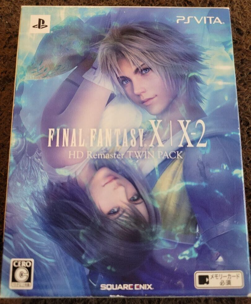 PS Vita Final Fantasy X / X-2 HD Remaster TWIN PACK Japanese PS Vita Final Fantasy X / X-2 HD Remaster TWIN PACK Japanese