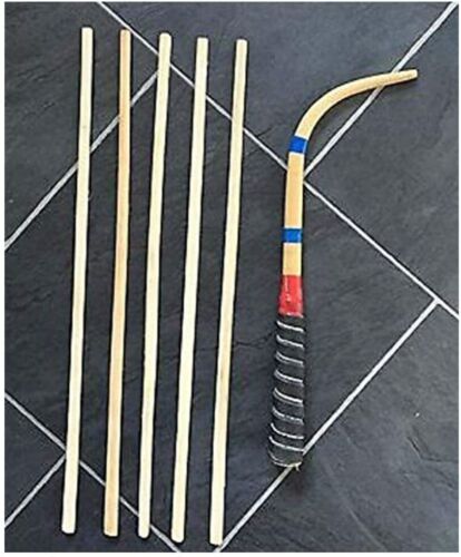 Professional Dagga & Tilli Set Dhol Sticks (1 Dagga & 5 Tillis) Free Shipping |