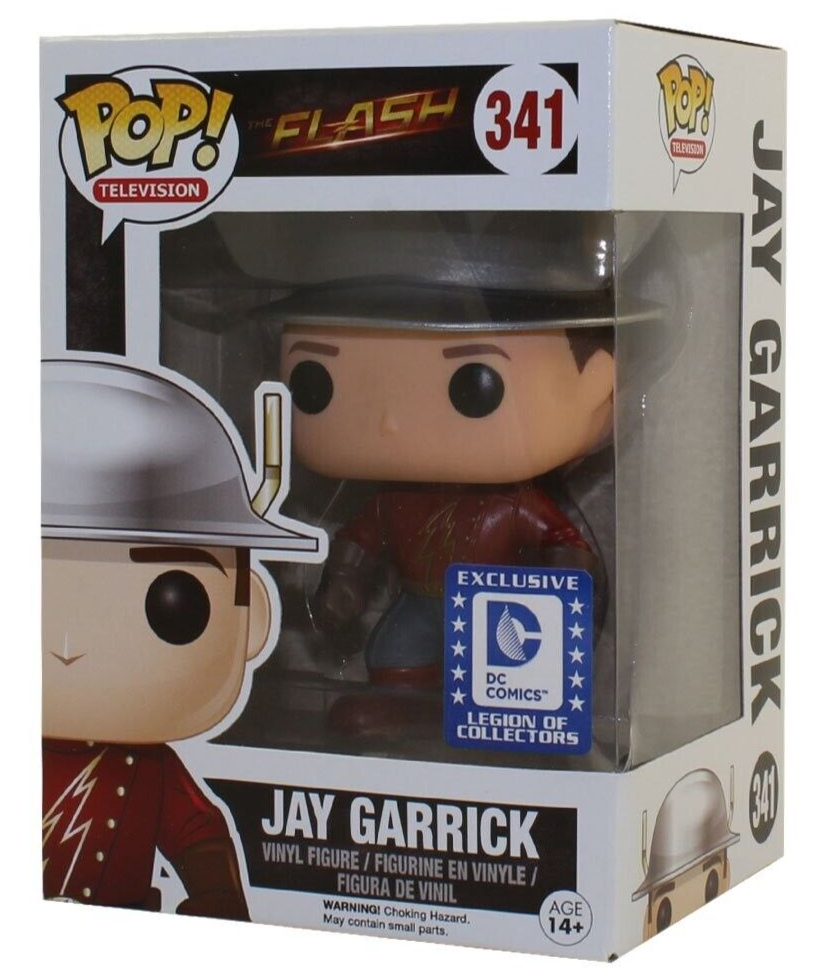 Фигурка Флэша Джея Гаррика из комиксов DC Comics Funko Pop Legion of Collectors с защитником