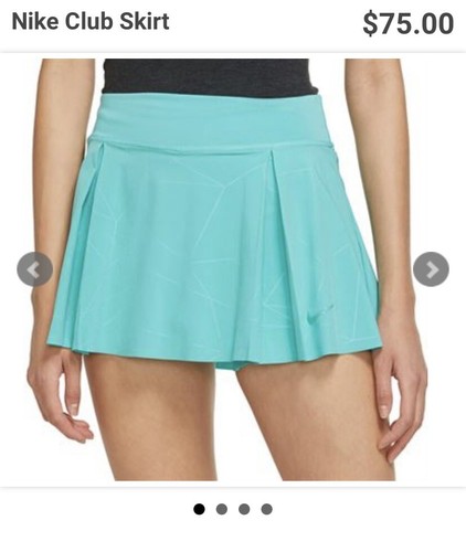 $75 NEW Nike Court Dri-FIT Pleated Womens Tennis Skirt Skort $75 NEW Nike Court Dri-FIT Pleated Womens Tennis Skirt Skort