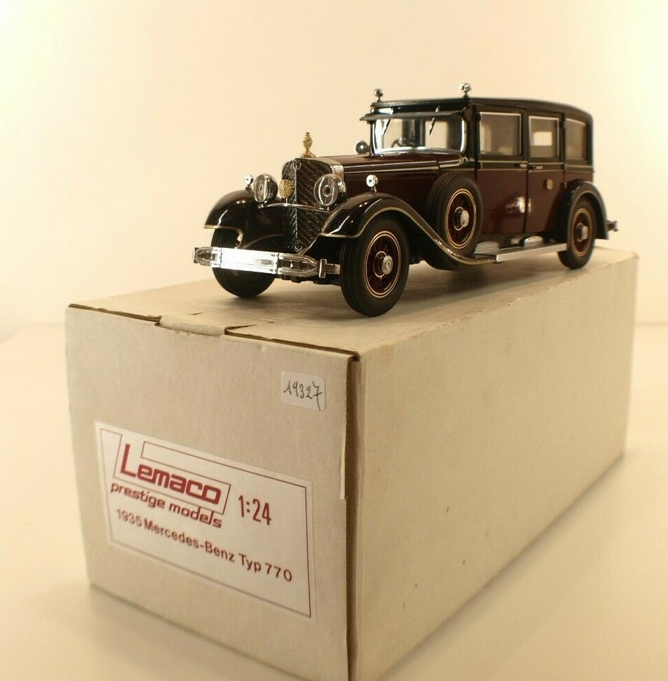 1935 mercedes benz typ770模型 Paul's Model Art 1/24 Scale