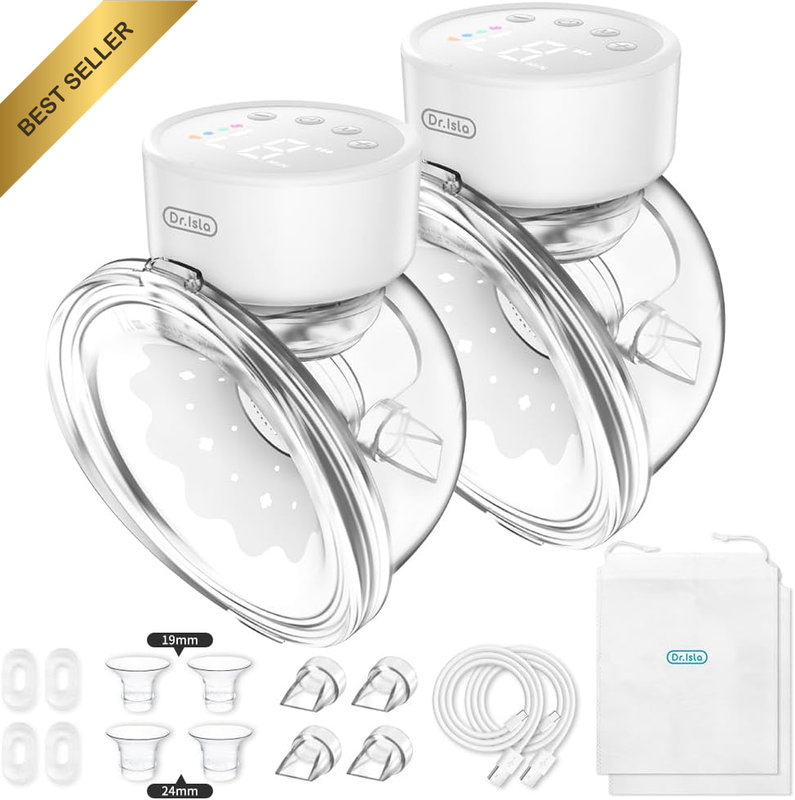 Wearable Hands-Free Electric Breast Pump 4 Modes 12 Levels