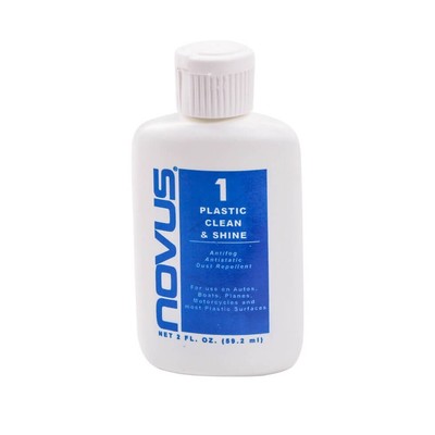 Novus Plastic Clean & Shine 2oz. Bottle