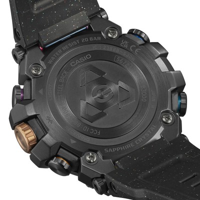Pre-owned Casio G-shock Mtg-b3000dn-1ajr Mt-g Bluetooth Radio Solar Watch Carbon With Box