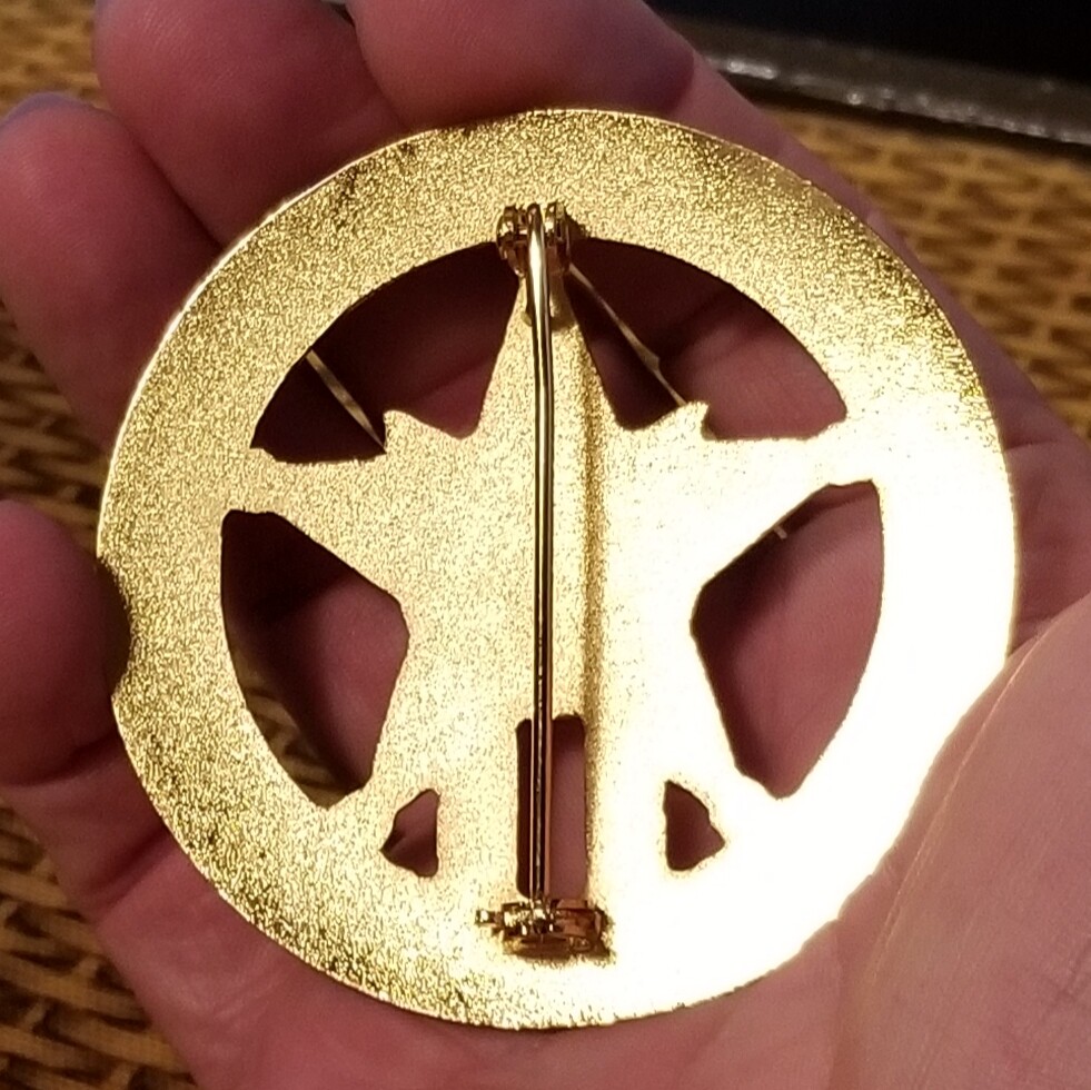 FAKE OBSOLETE MARSHAL REPRO BADGE-COSPLAY