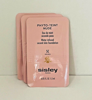 Sisley Phyto-Teint Nude 5C Golden 7 Sampes each 1,5 ml=10.5 ml