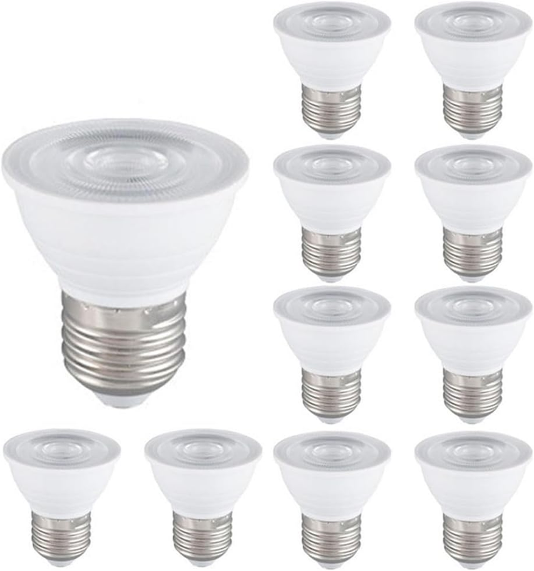 PAR16 LED Light Bulb Short Neck,Dimmable,5W, 500LM, LED Flood Lights (50W Haloge
