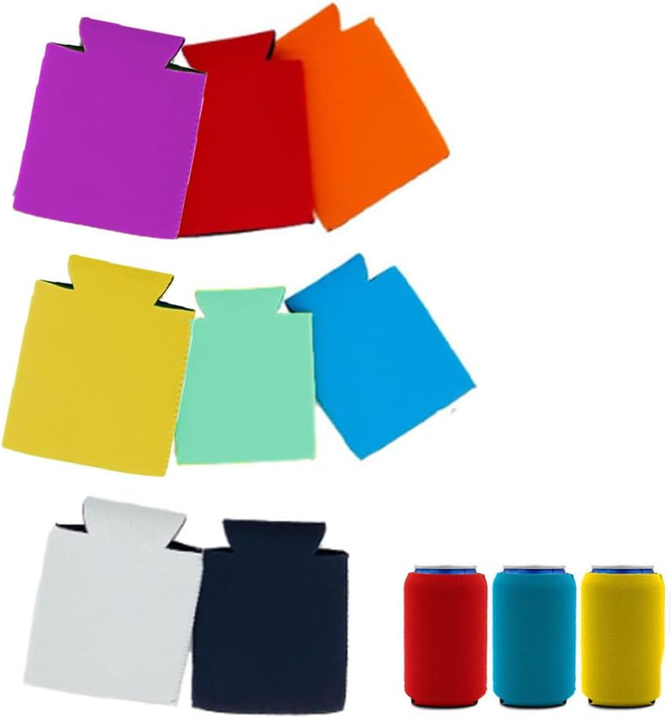 Insulator Can Cooler Sleeve, 8 Pcs Neoprene Beer Coolers for Wedding, Bacheloret