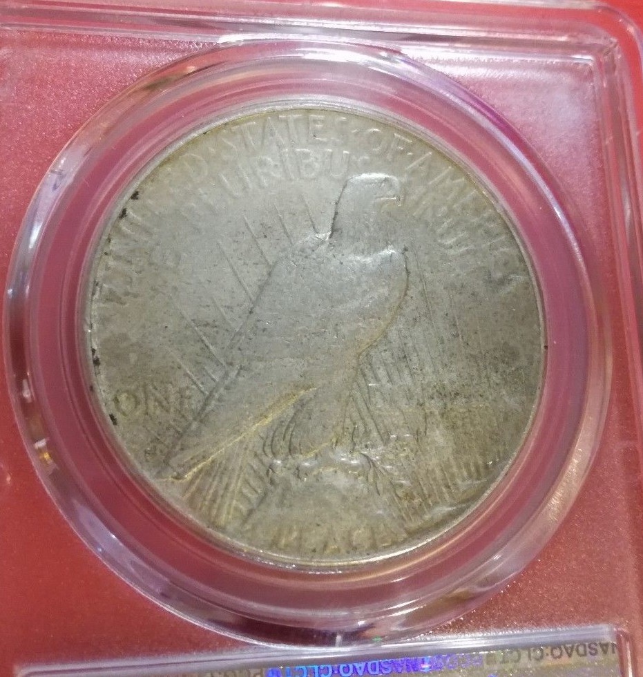 1923-S Peace Silver Dollar PCGS XF Detail