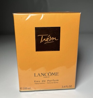 Vintage LANCOME TRESOR 3.4oz 100ml EAU DE PARFUM SPRAY NEW SEALED BOX