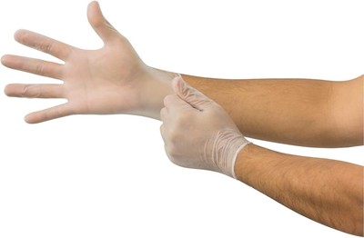 Microflex Derma Free DF-850 Disposable Smooth Vinyl Gloves