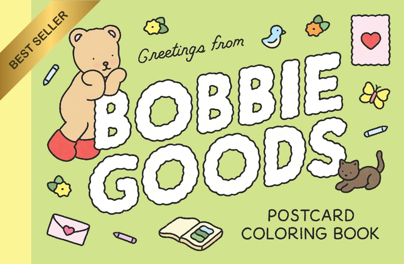 Bobbie Goods Postcard Coloring Book: 20 Postcards