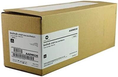Genuine Konica Minolta OEM TNP53 Black Toner for Bizhub 4702P 25K Yield