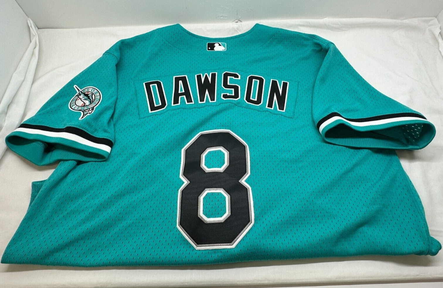 Andre Dawson #8 Florida Marlins Mitchell & Ness BP Baseball