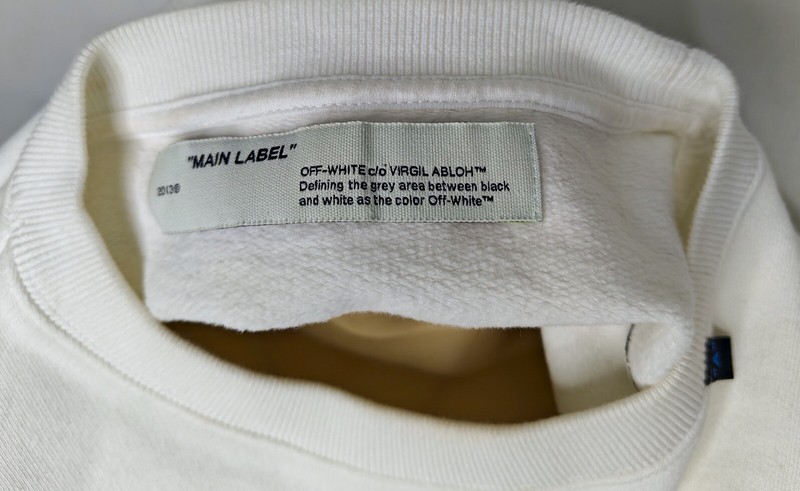 Off-White Virgil Abloh Fall Winter 2020 pullover sweatshirt